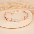 Two Lines Silver Bracelet