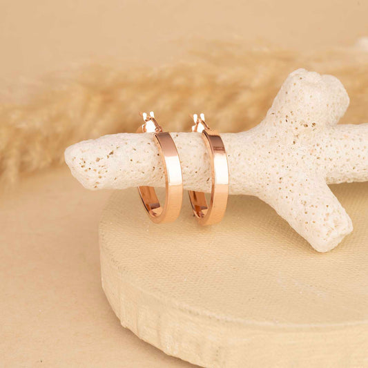 rose gold hoops
gift for women