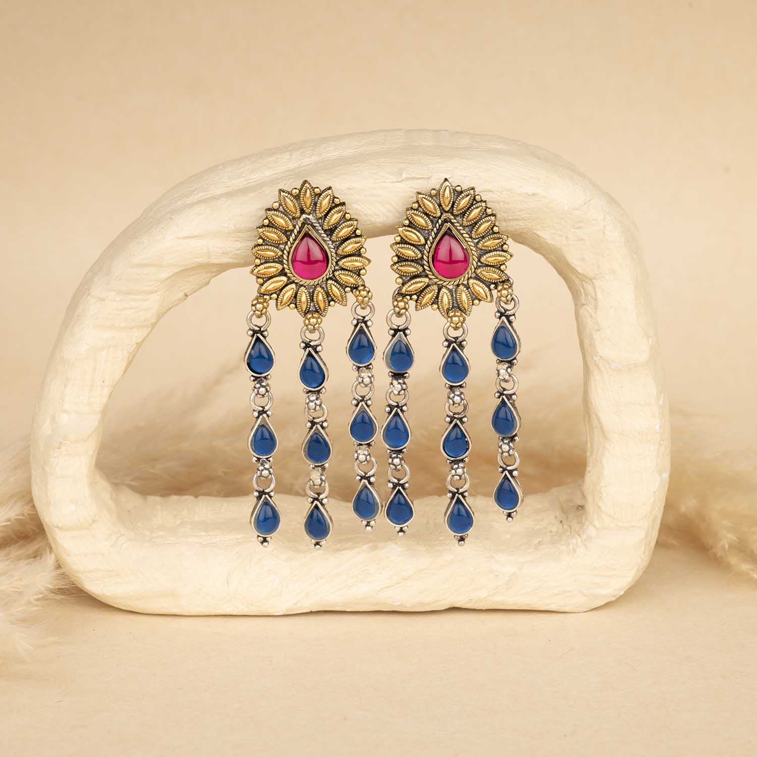 Antique Silver Earrings