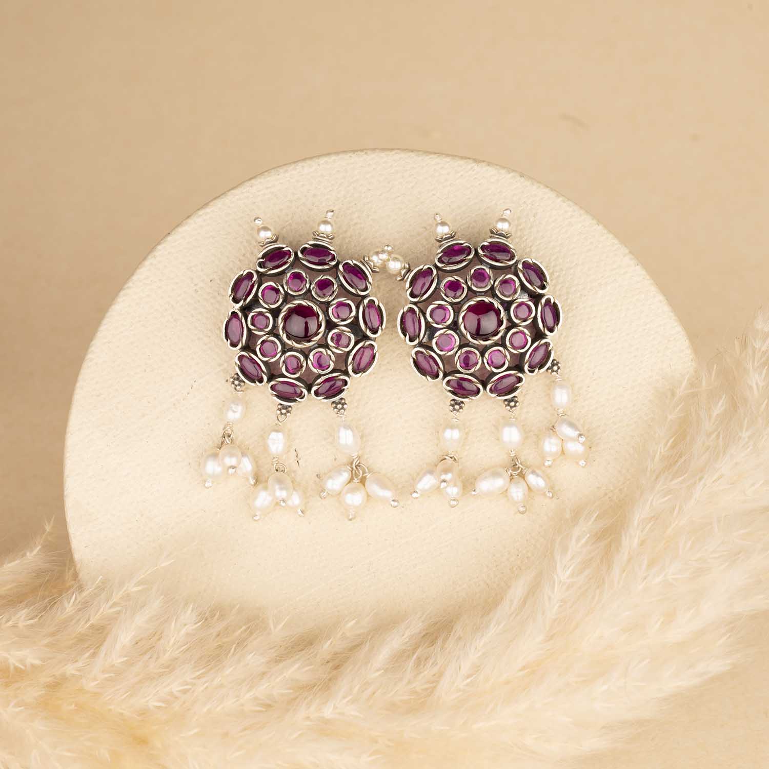 Heritage Silver Earrings