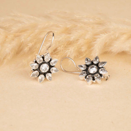 Sparking Floral Earrings