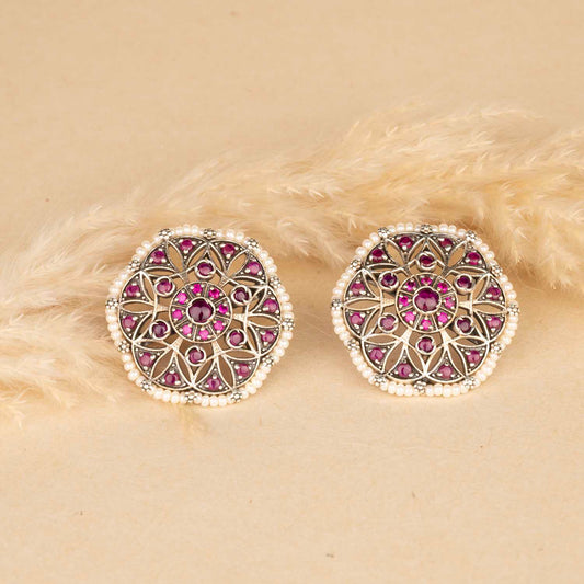 Heritage Silver Earrings