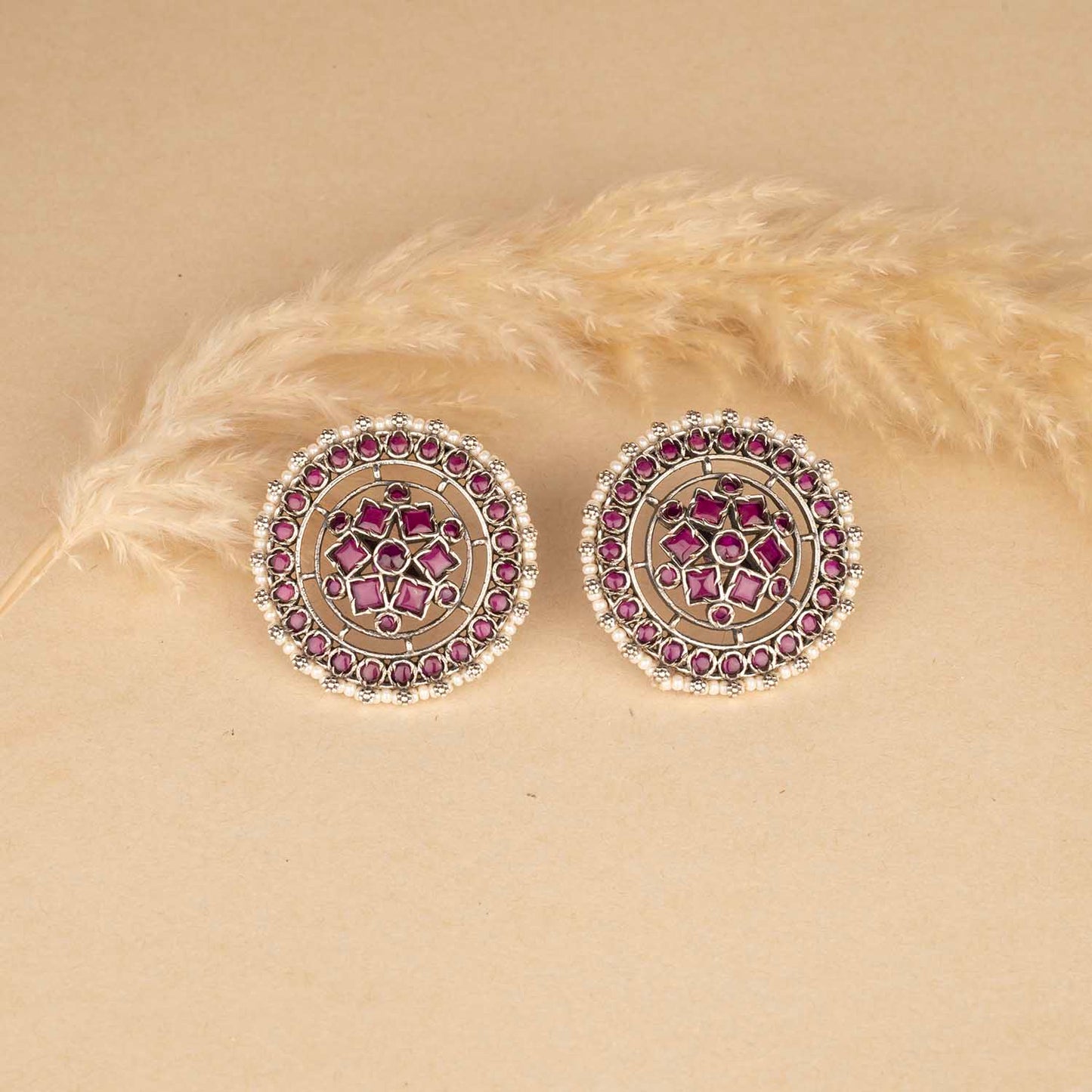 Heritage Silver Earrings
