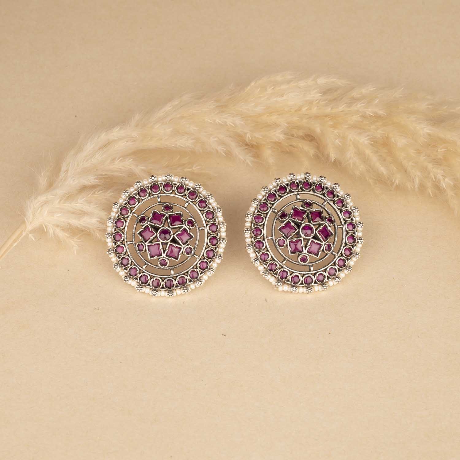 Heritage Silver Earrings