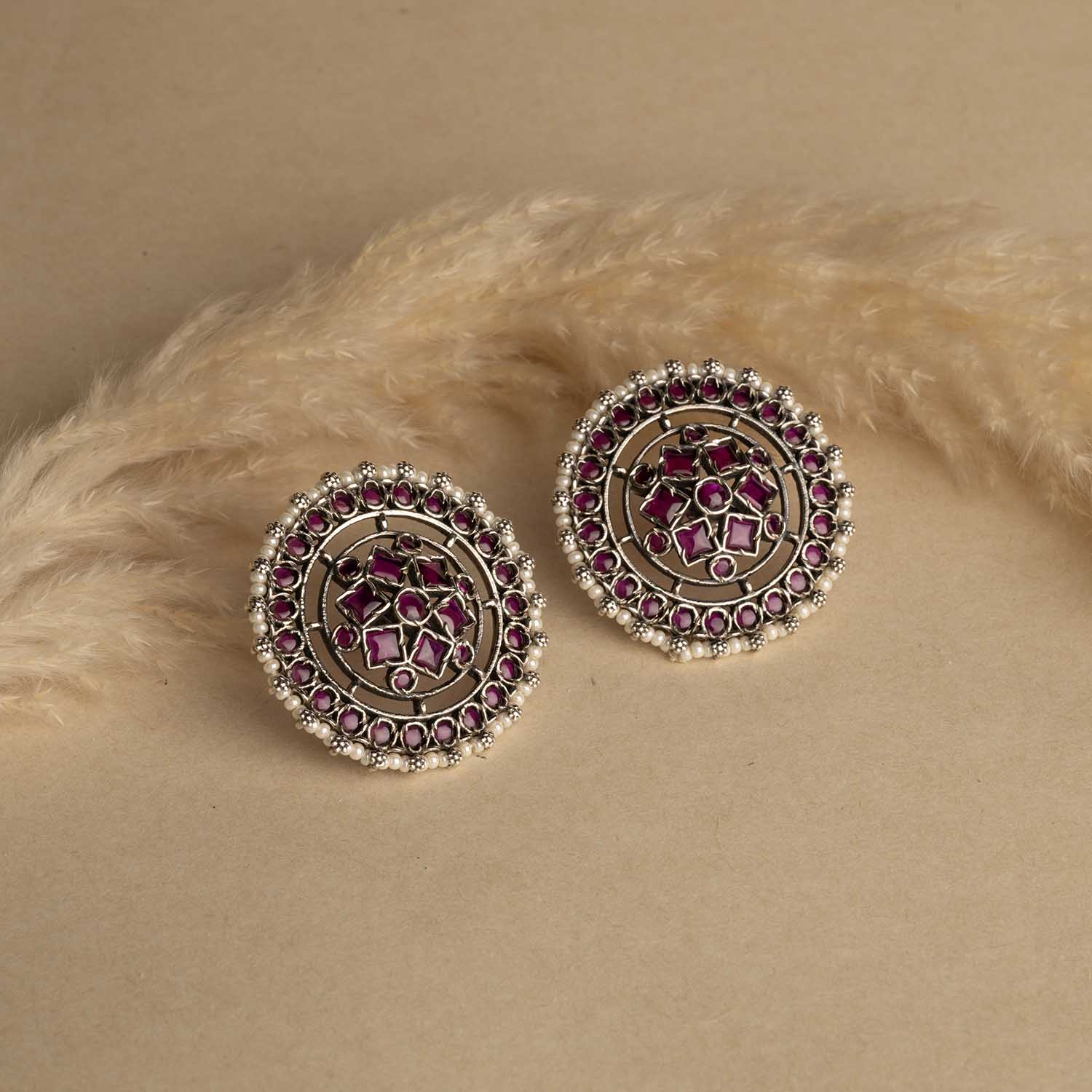 Heritage Silver Earrings