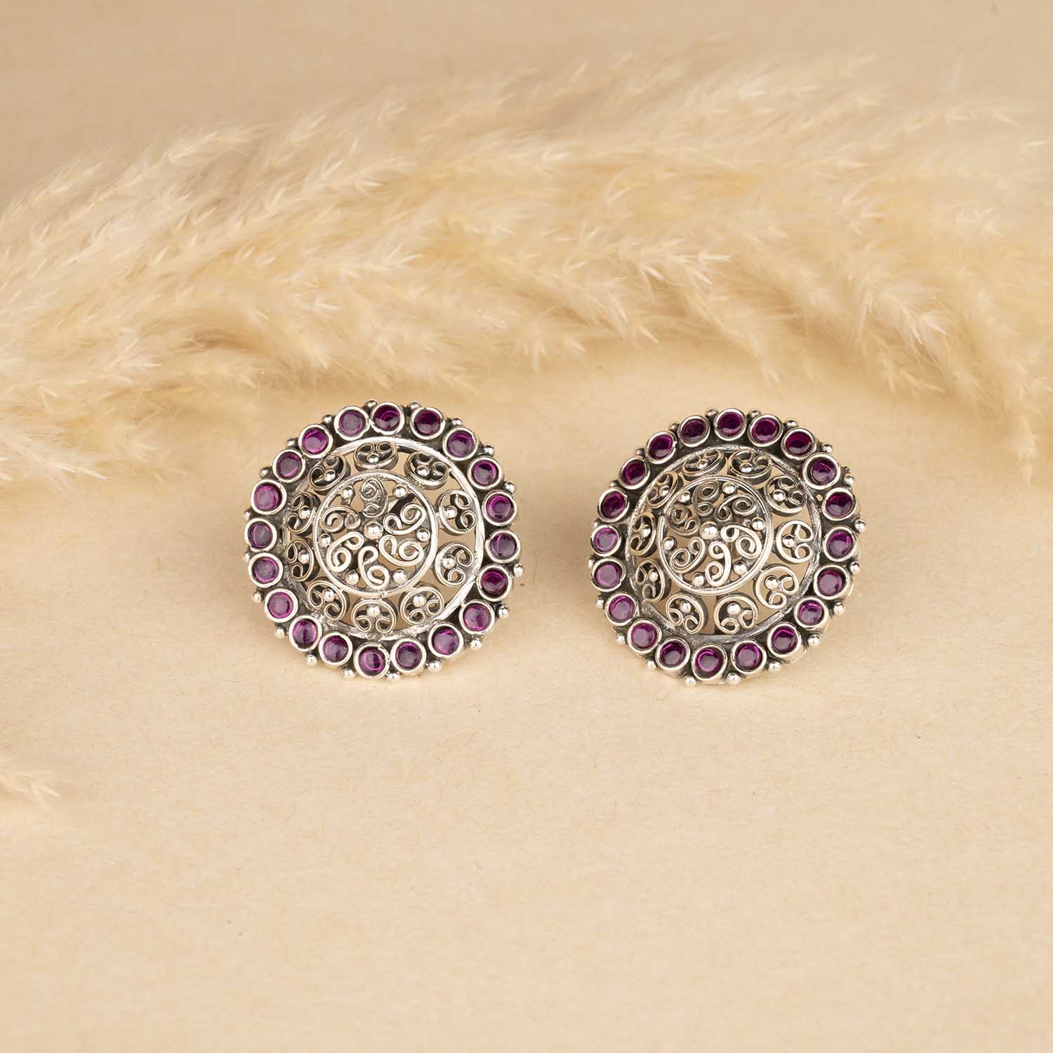 Heritage Silver Earrings