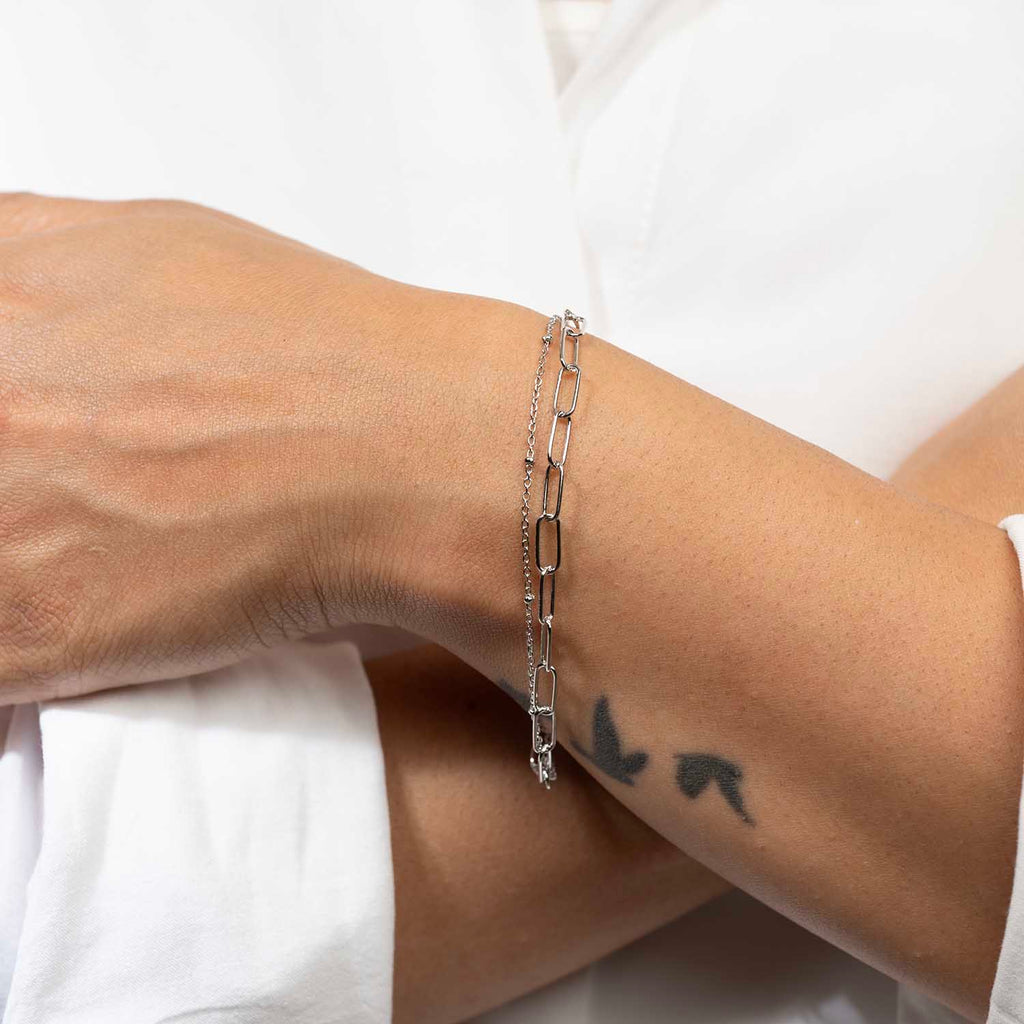 Silver Chain Bracelet