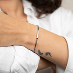 Black Tennis Bracelet