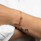 Minimal Rose Gold Bracelet