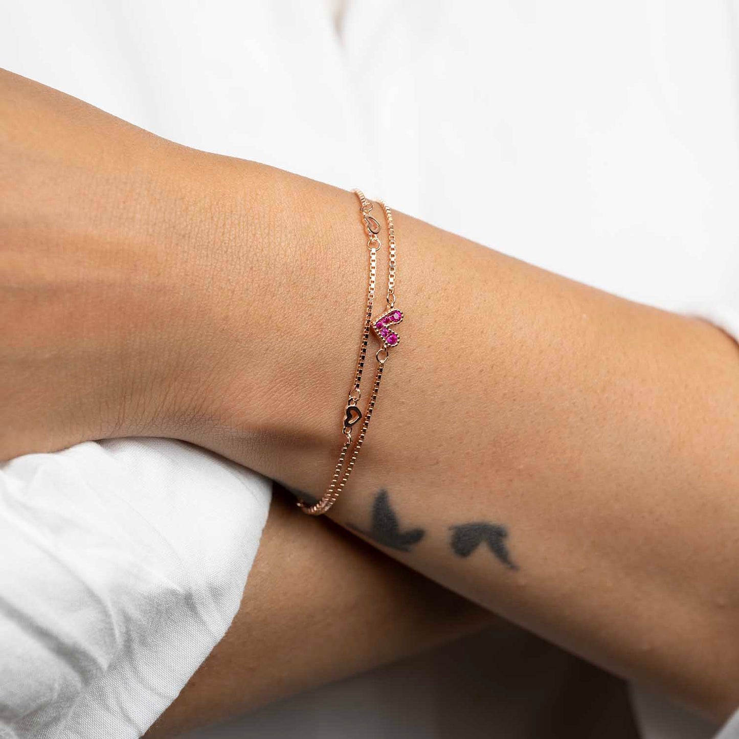 Minimal Rose Gold Bracelet