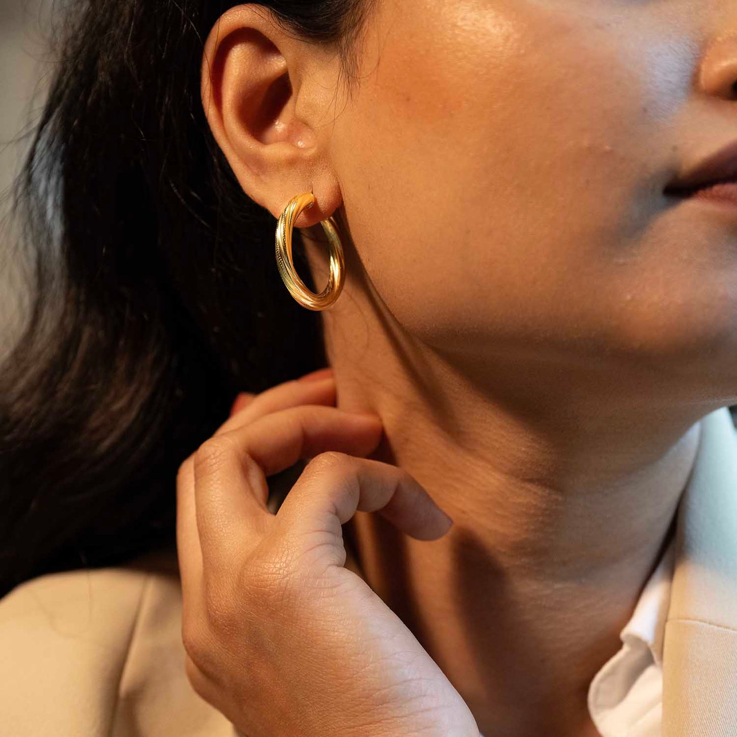Gold Hoops