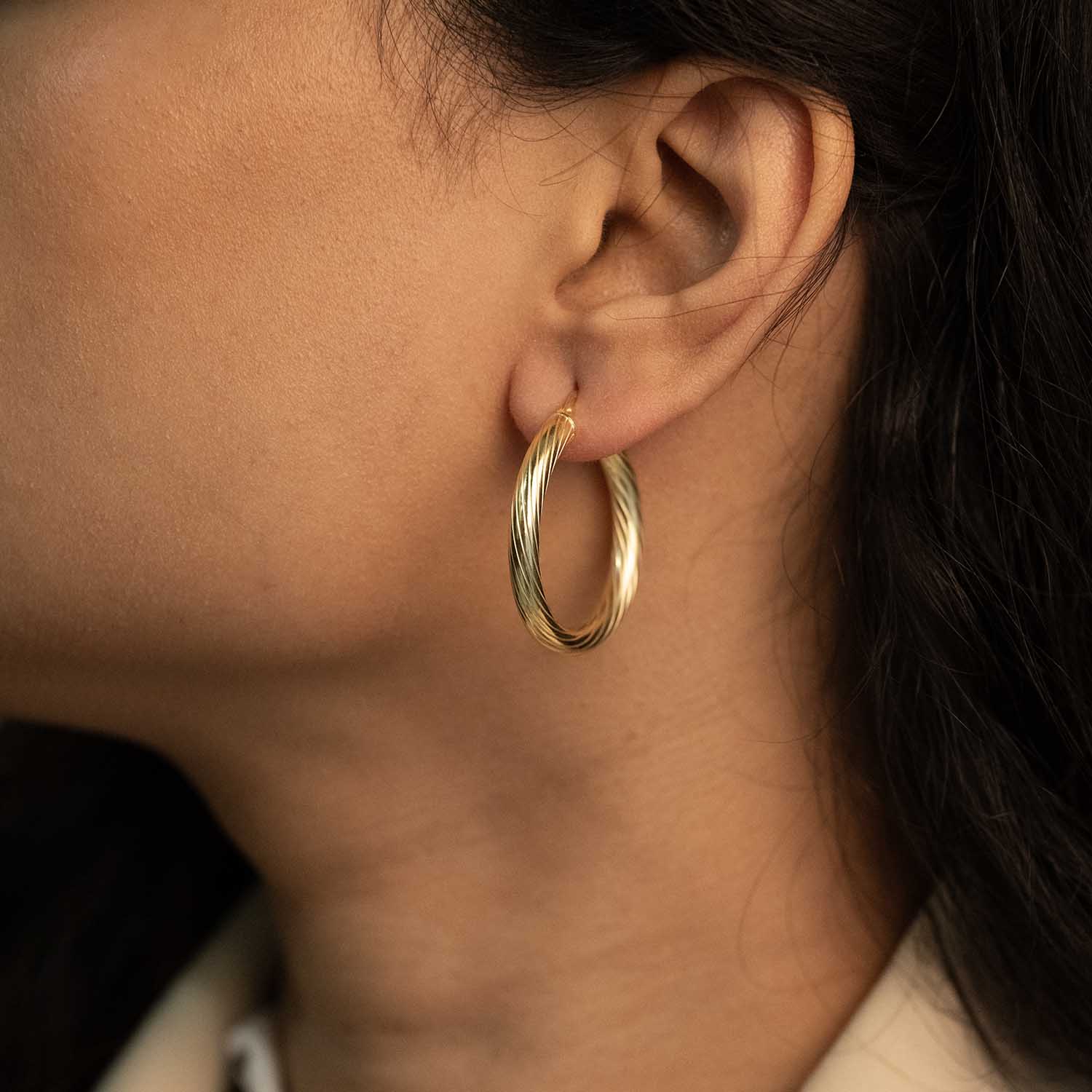 Gold Hoops