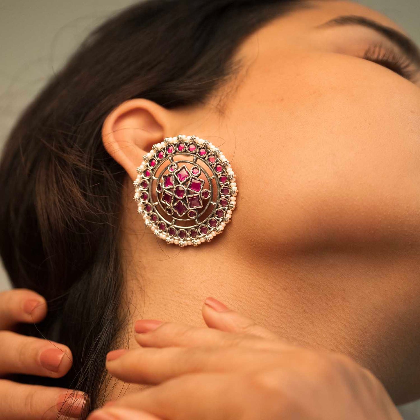 Heritage Silver Earrings