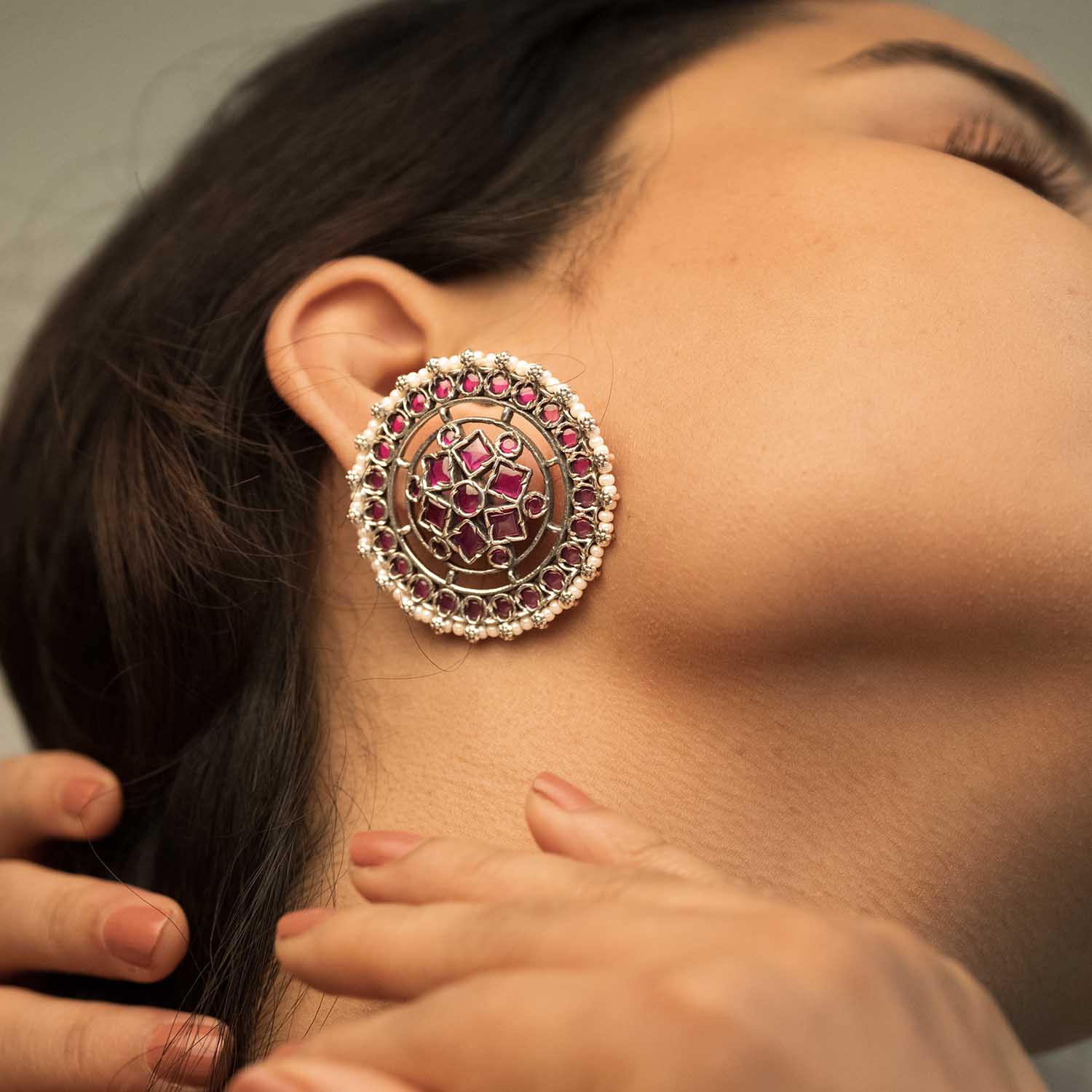 Heritage Silver Earrings