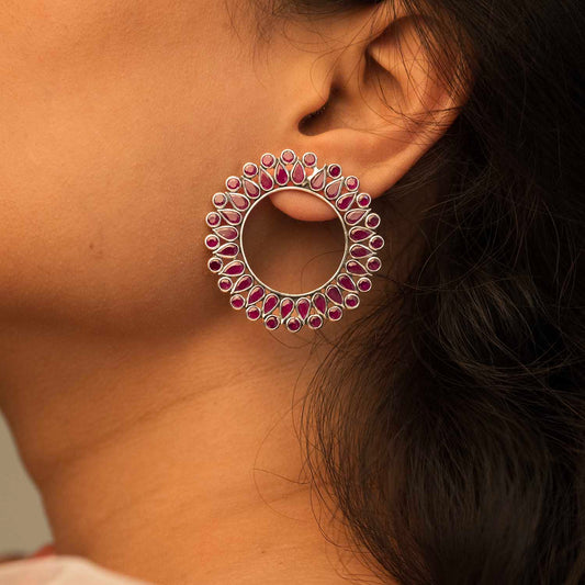 Heritage Silver Earrings