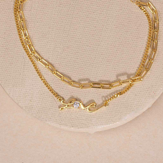 Gold Love Bracelet