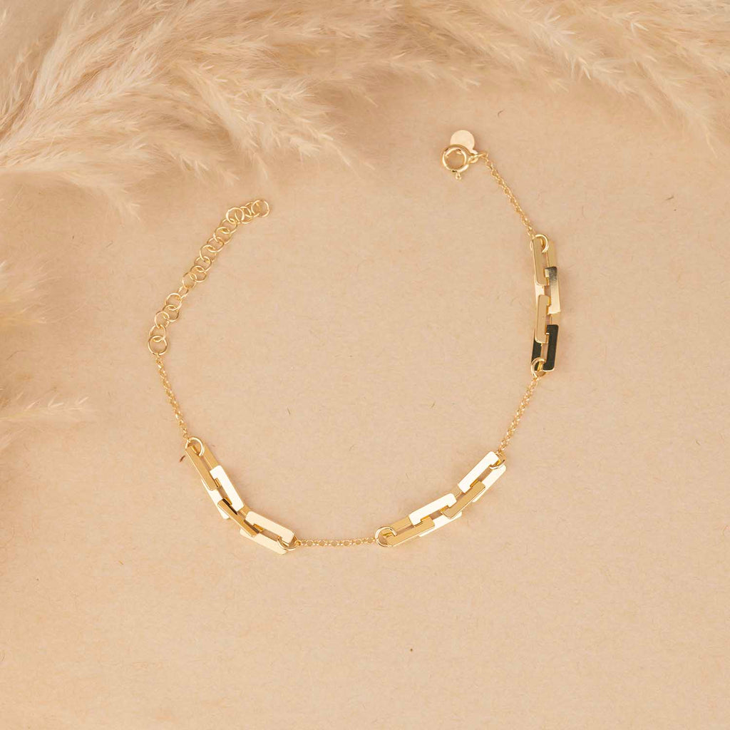 Gold Chain Bracelet