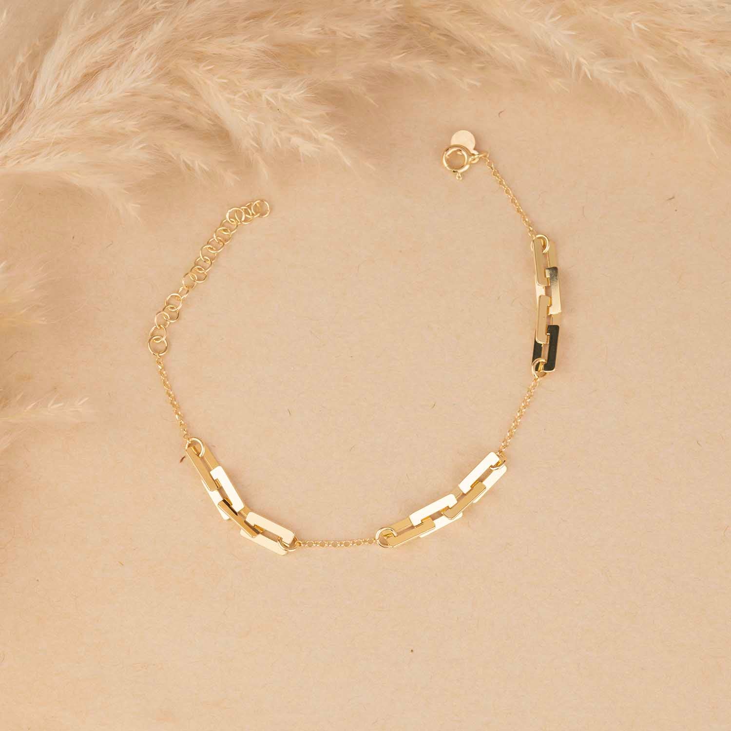 Gold Chain Bracelet