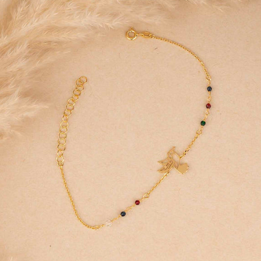 Gold Bird Bracelet
