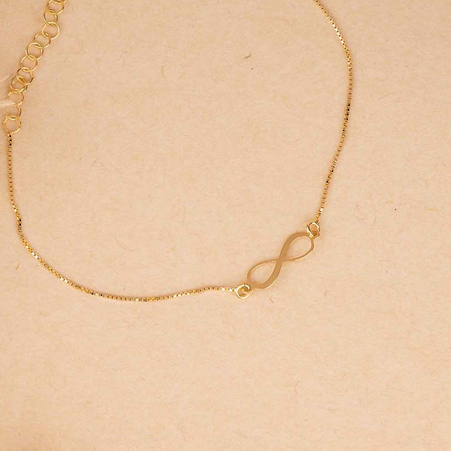 Gold Infinity Bracelet