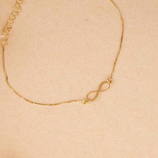 Gold Infinity Bracelet