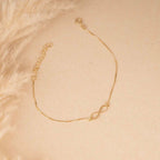 Gold Infinity Bracelet