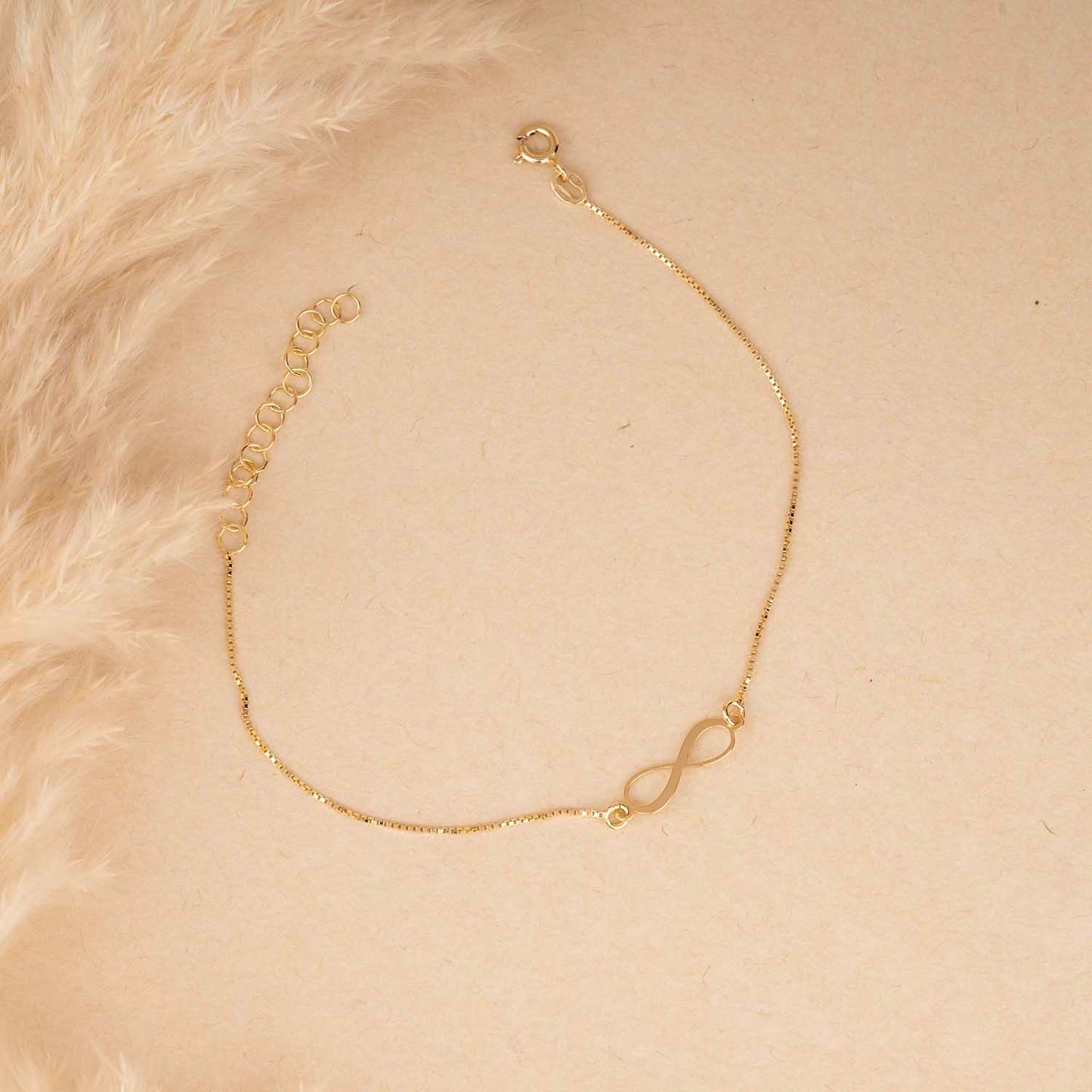 Gold Infinity Bracelet
