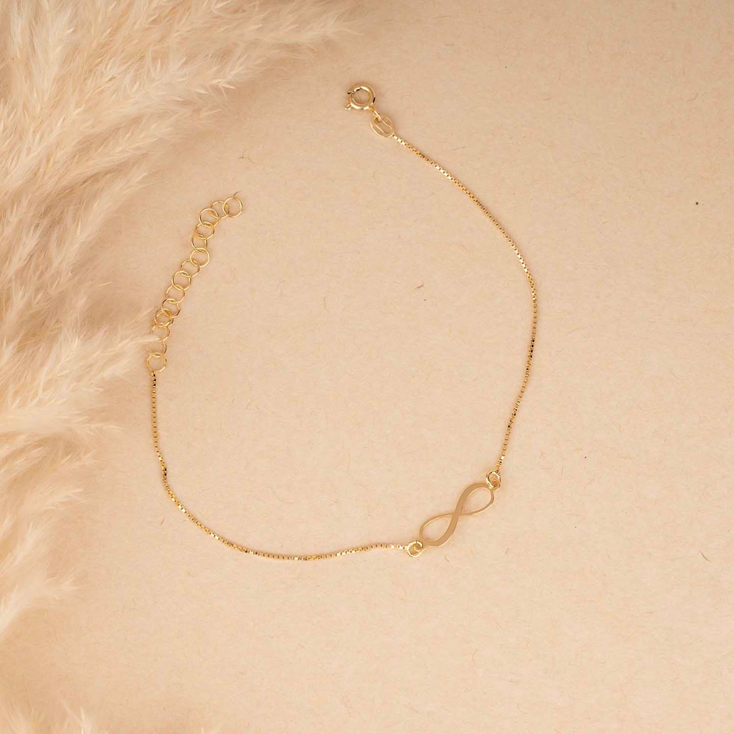 Gold Infinity Bracelet