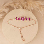 Rose Gold Butterfly  Bracelet