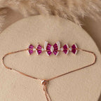 Rose Gold Butterfly  Bracelet
