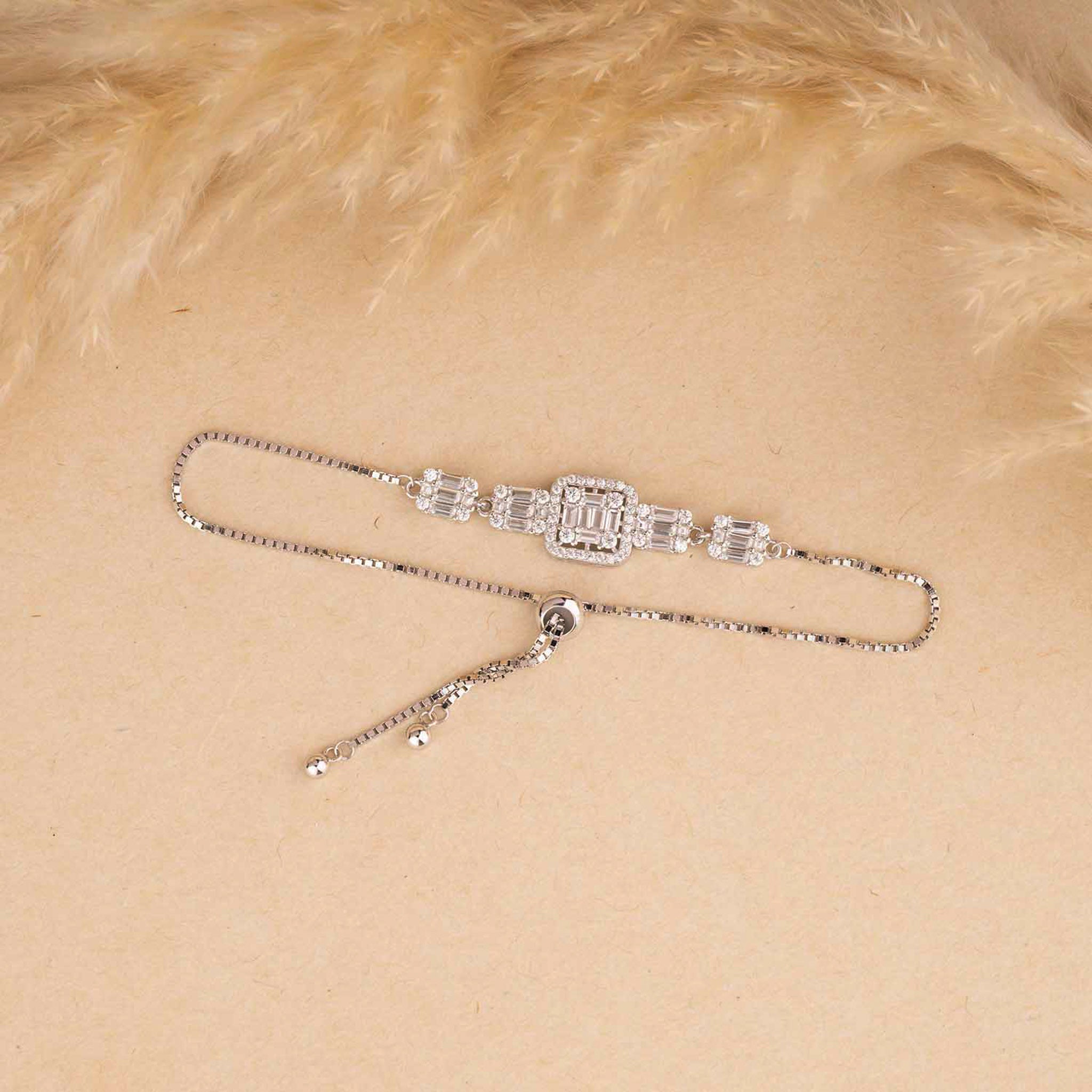 Sparkling Silver Bracelet