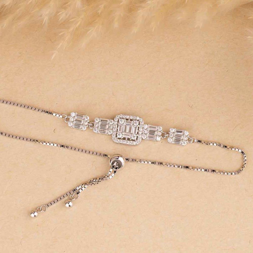 Sparkling Silver Bracelet