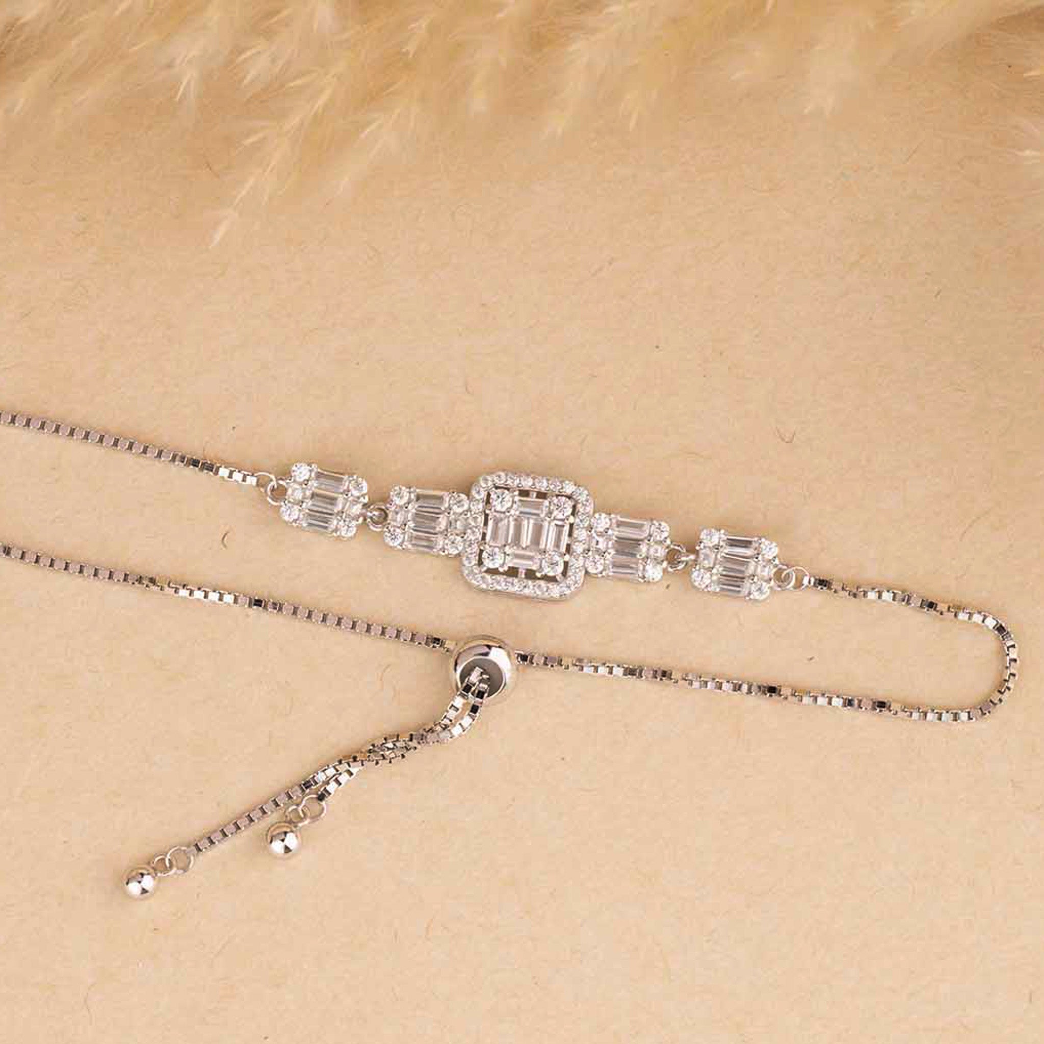 Sparkling Silver Bracelet