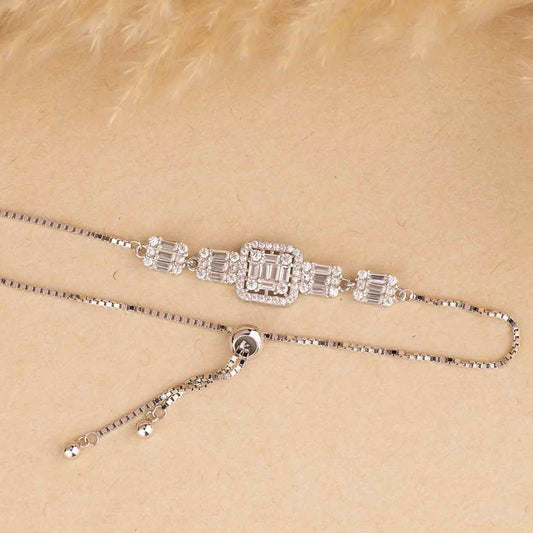Sparkling Silver Bracelet