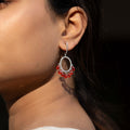 Dazzling Silver Earrings