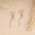 Dazzling Snake Earrings