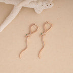 Dazzling Snake Earrings