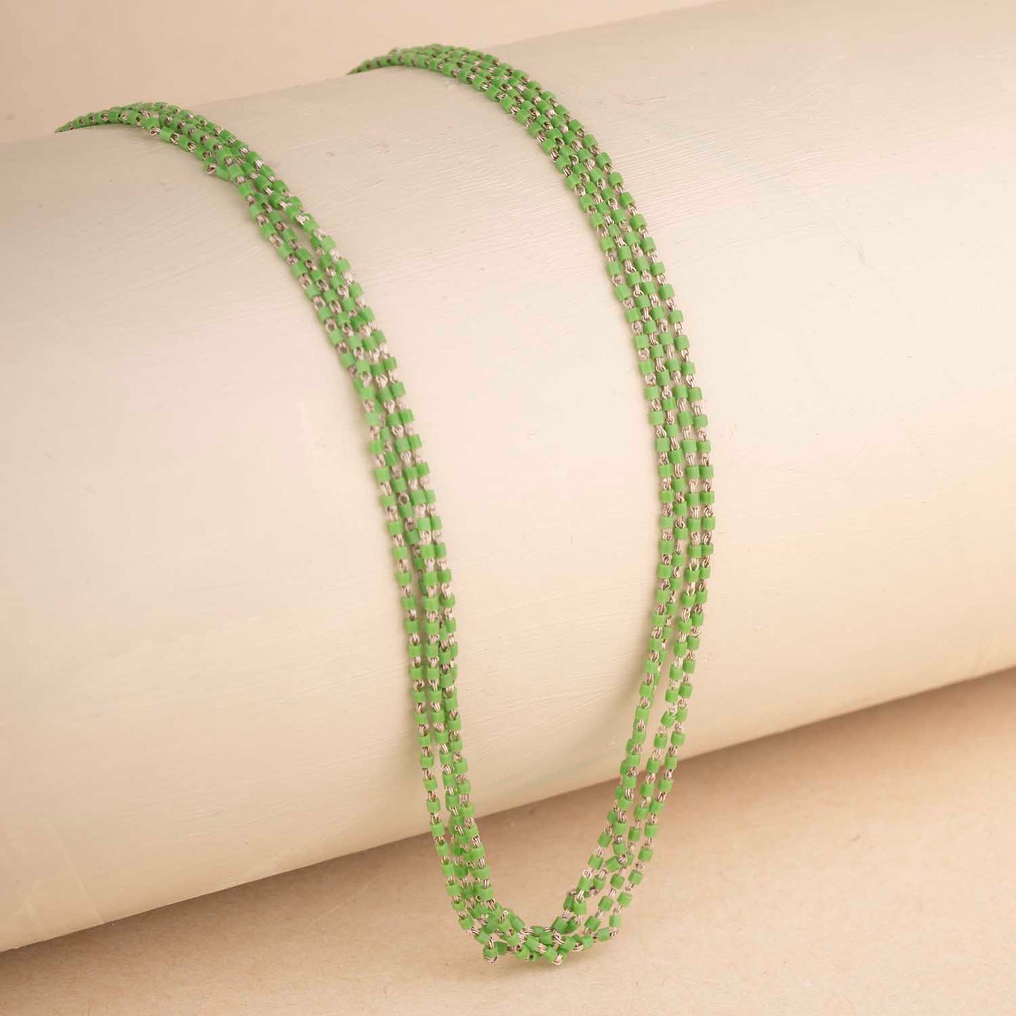 Minimal Green Necklace