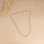 Minimal White Necklace
