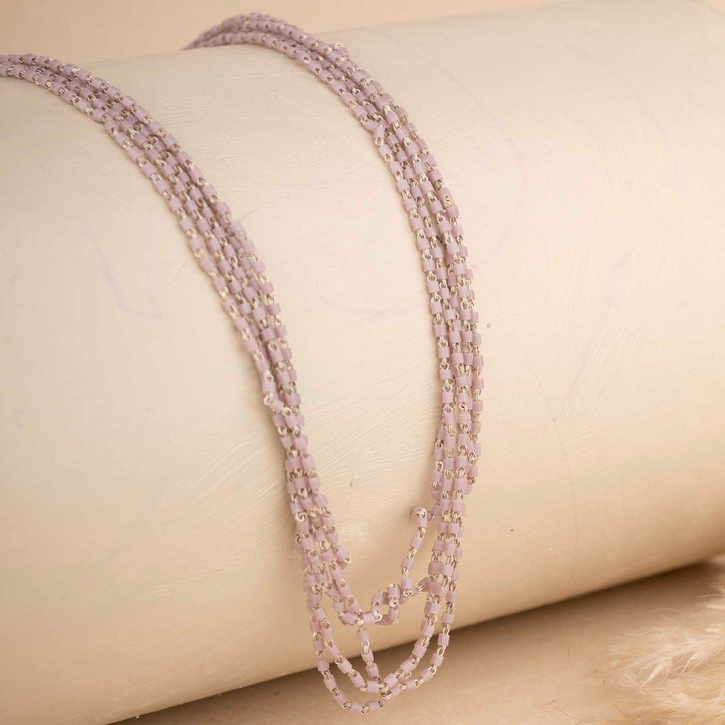 Minimal Pink Necklace