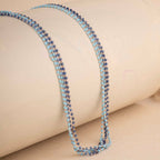 Minimal Blue Necklace
