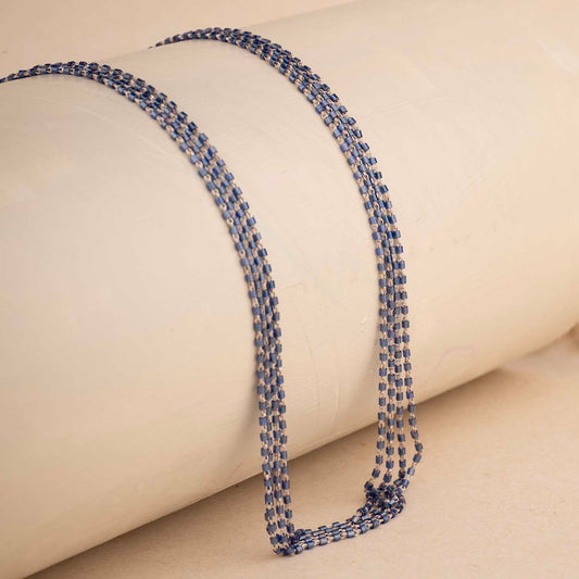 Minimal Blue Necklace