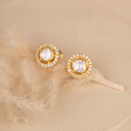 Polki Kundan Earrings