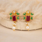 Polki Kundan Earrings