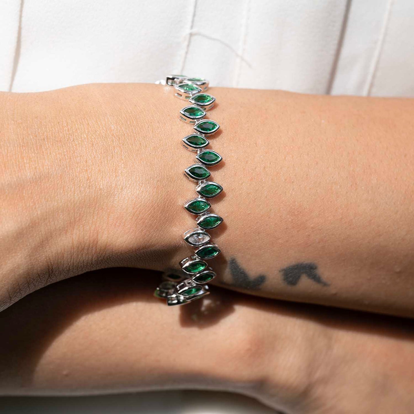 Green Petals Bracelet