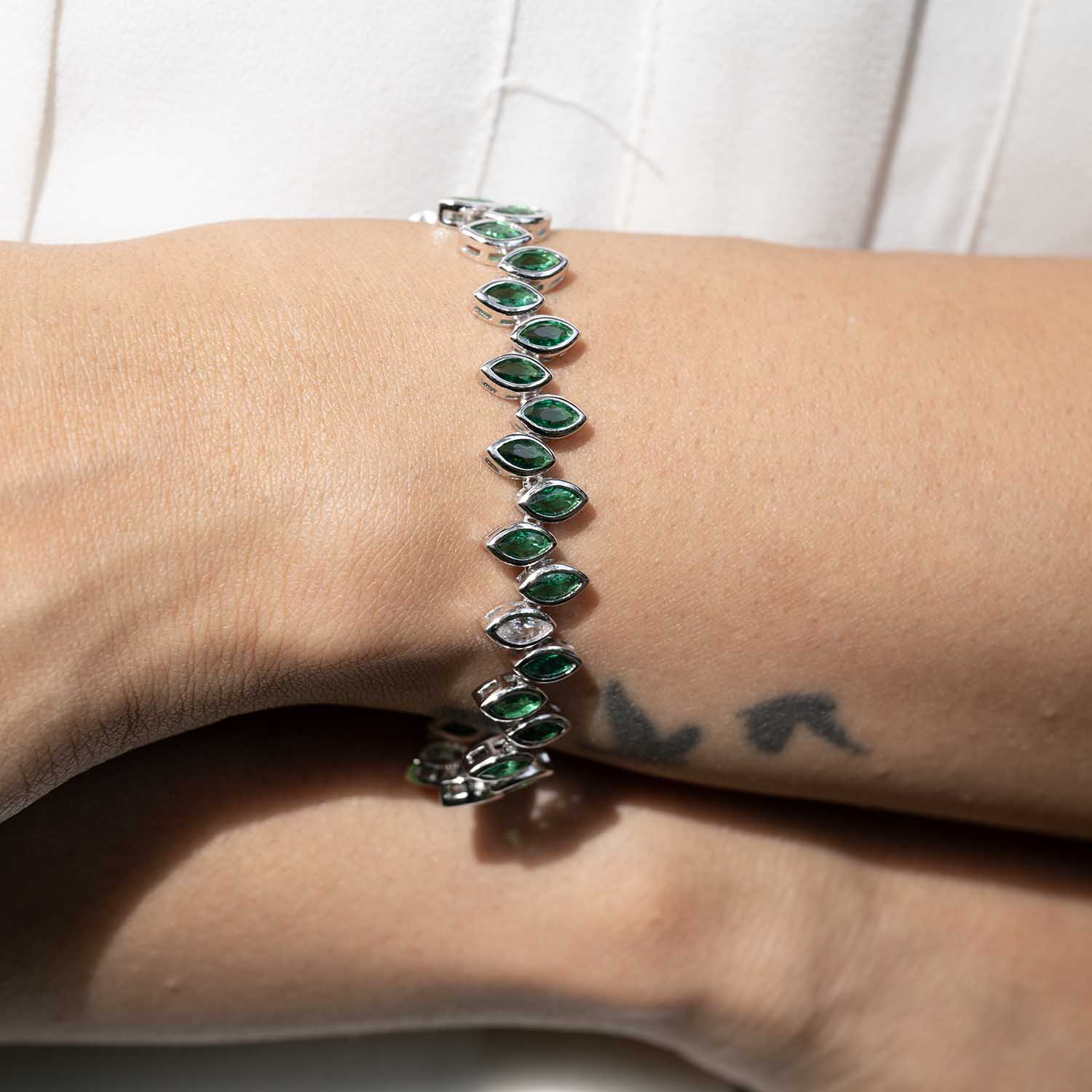 Green Petals Bracelet