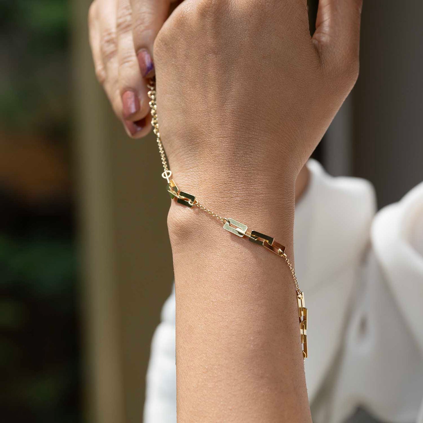 Gold Chain Bracelet