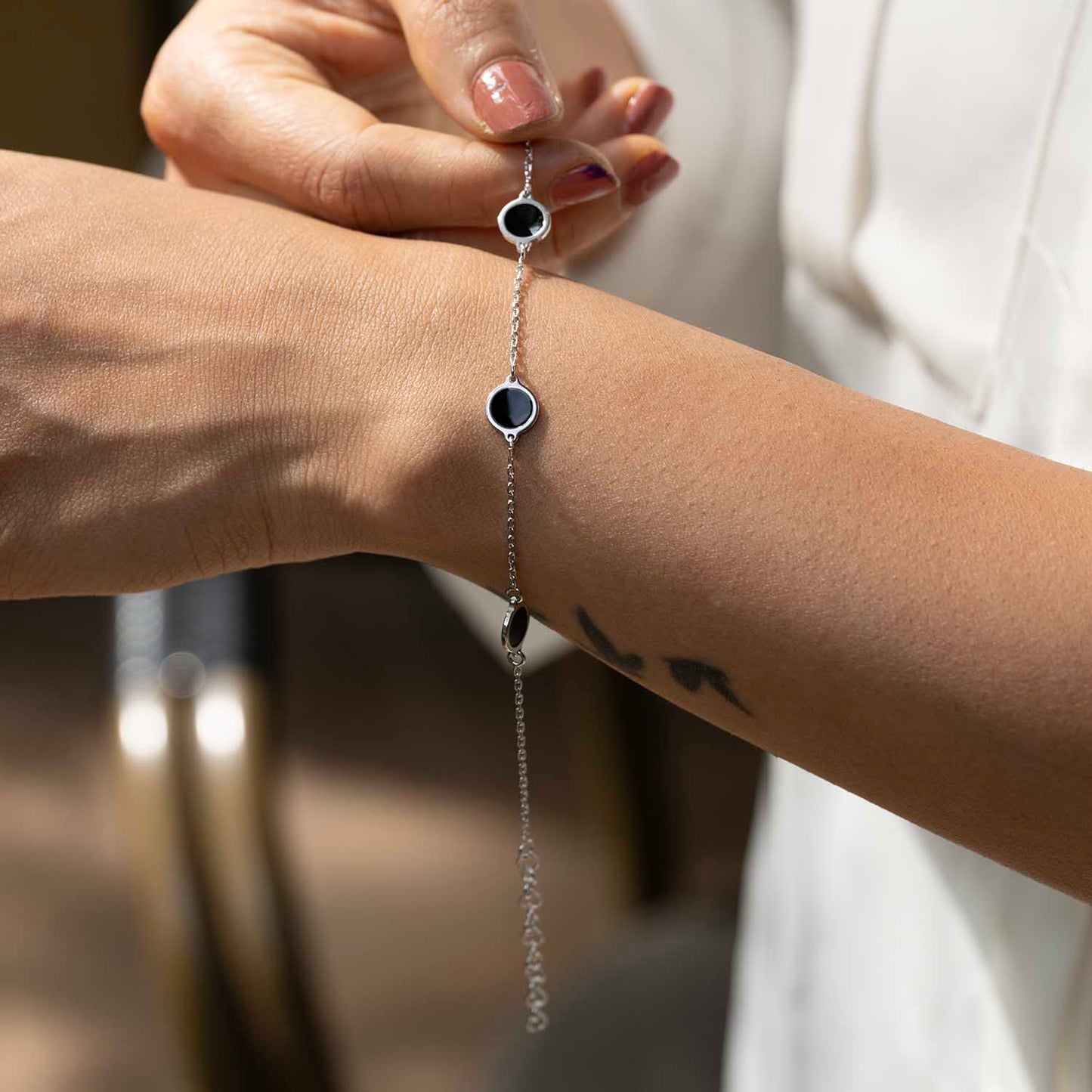Minimal Silver Bracelet
