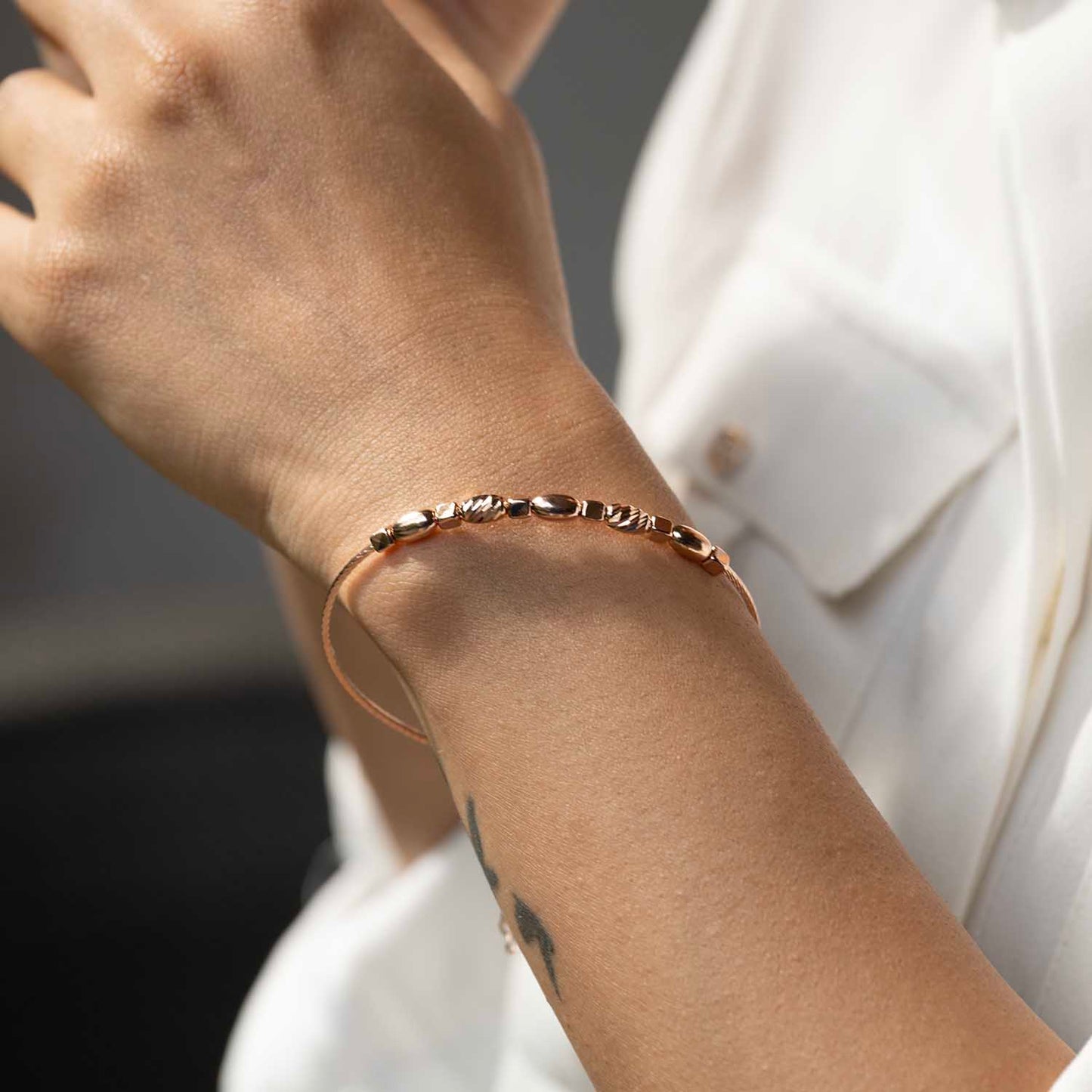 Timeless Rose Gold  Bracelet