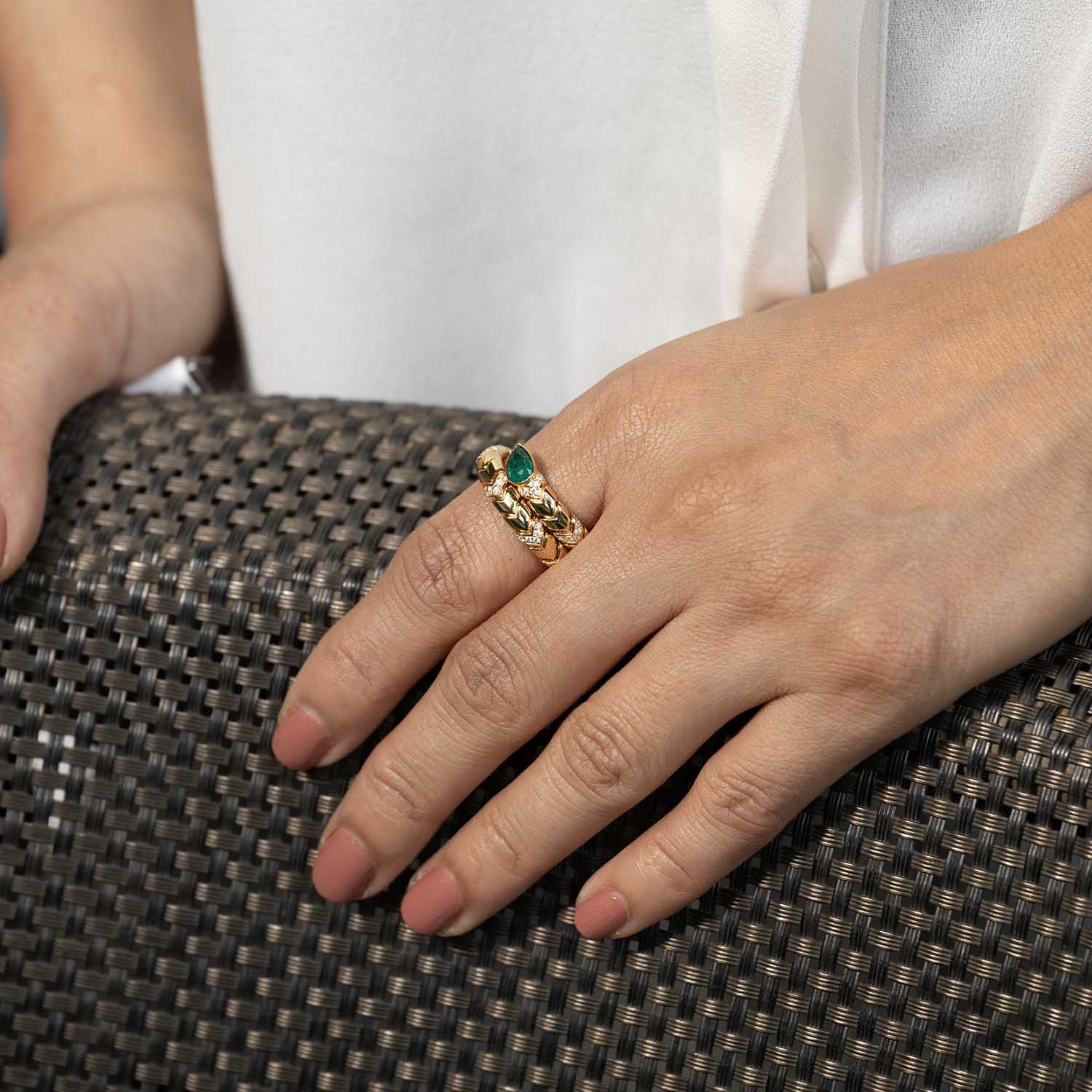 Gold Snake Ring